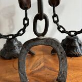 Brutalist candlesticks 1970