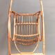 Rocking chair child rattan vintage