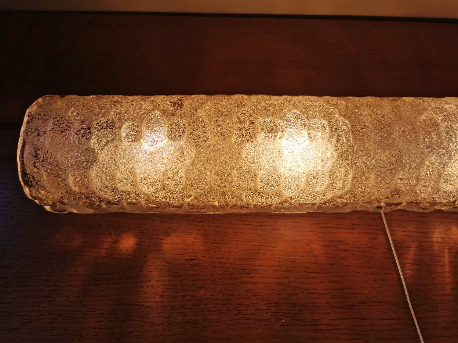 Applique Hustadt leuchten, verre Murano 3 feux