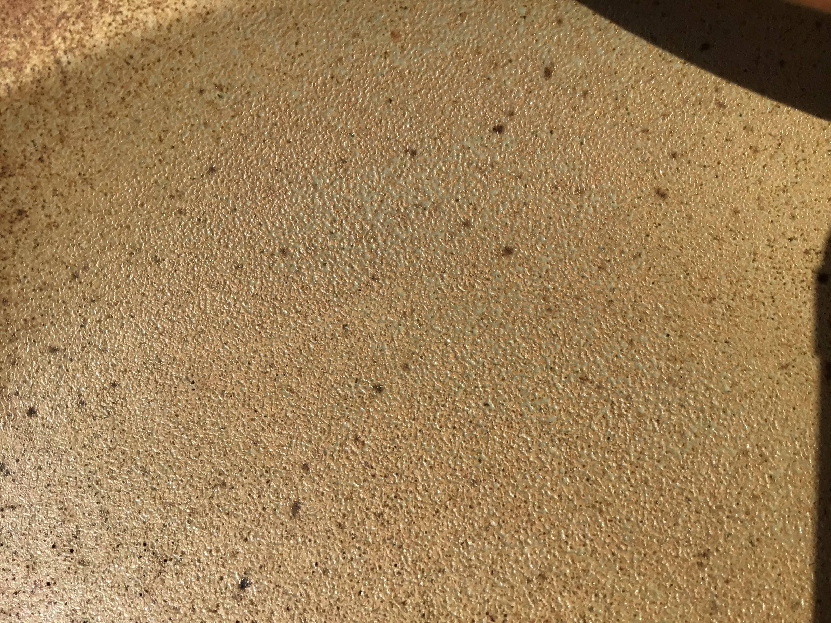 5 Dinner plates Burgundy Sarreguemines sandstone nuanced brown