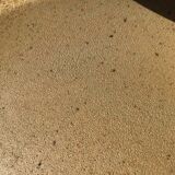 5 Dinner plates Burgundy Sarreguemines sandstone nuanced brown