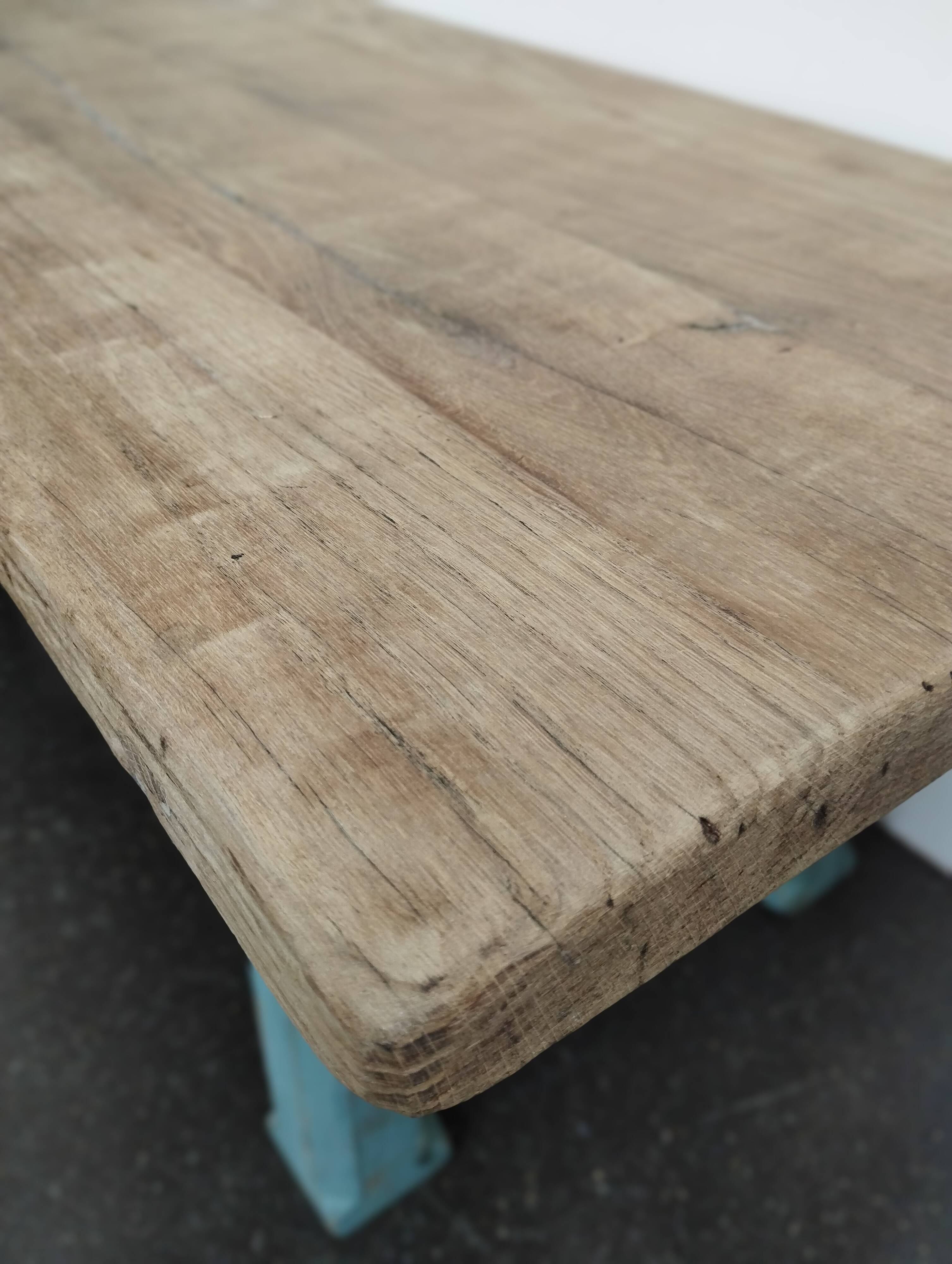 Small solid wood bench/coffee table