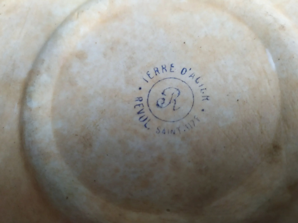 Steel earth soup bowl