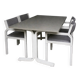 Dining table set with 4 dining chairs by Pierre Mennen for Pastoe.