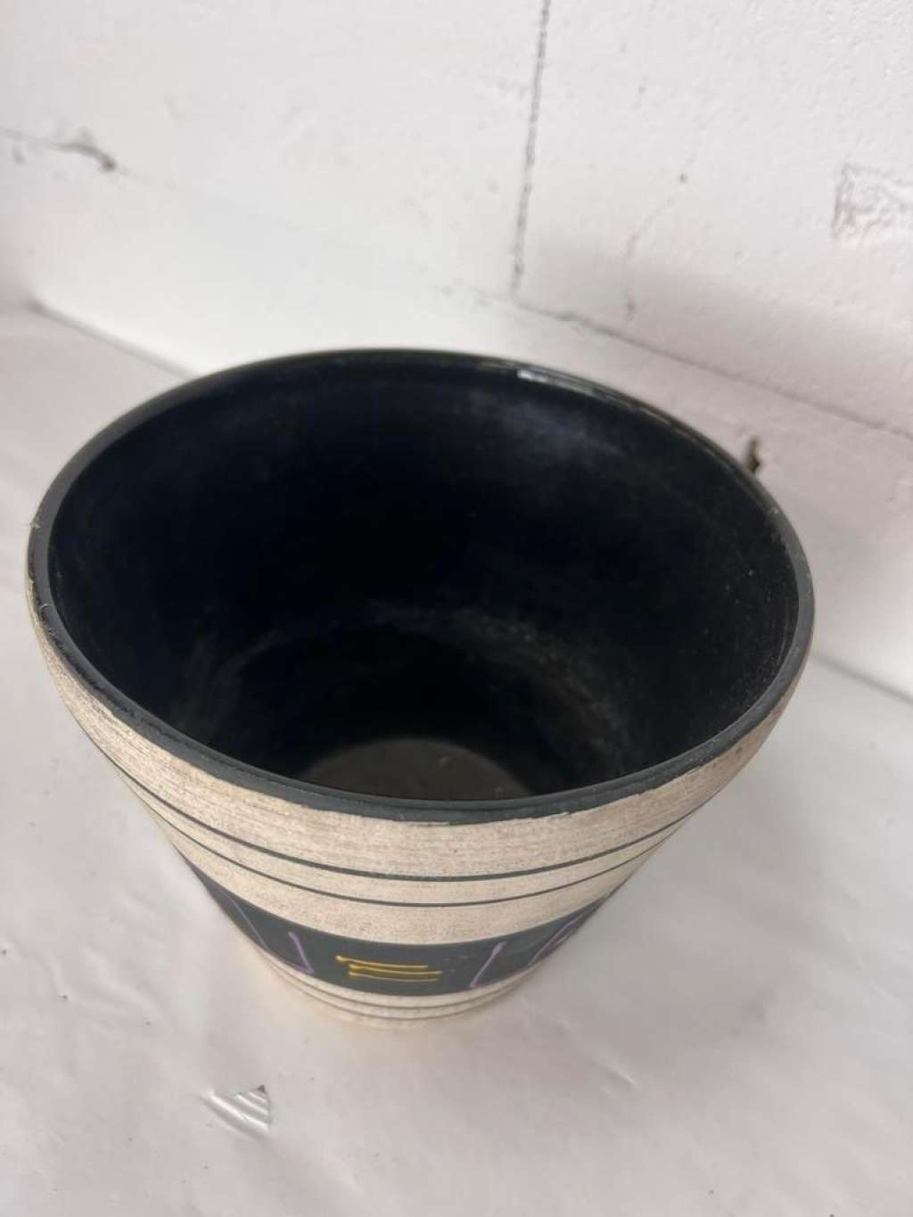 Vintage flowerpot west germany