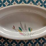 Ravier floral porcelain Jenny Sarreguemines