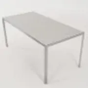 Aluminium desk, Scandinavian design, 1980s, manufacturer: Montana Furniture