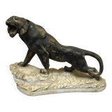 Plaster tiger, art deco period