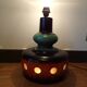 1970 ceramic floor lamp