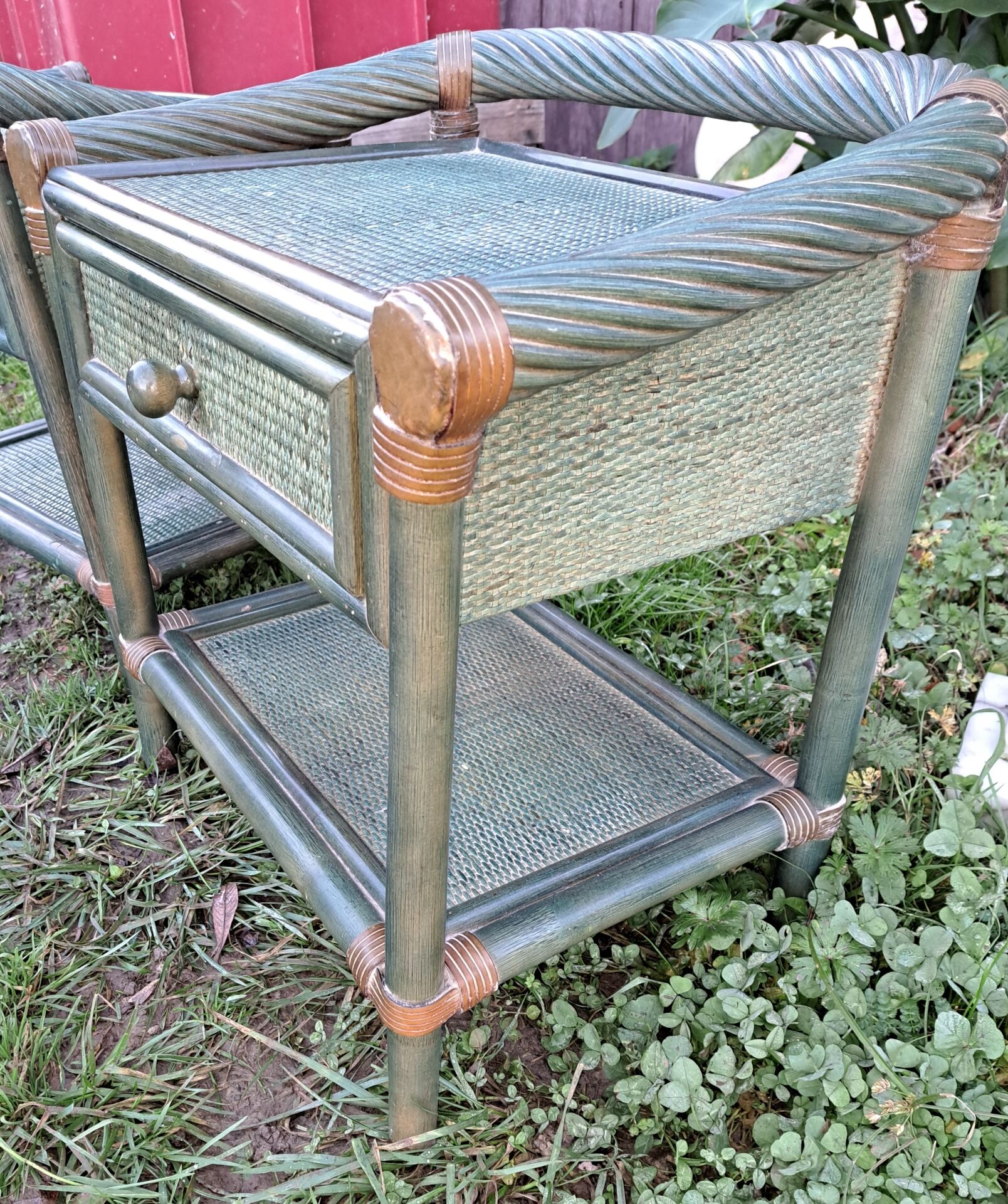 Table de chevet vintage Roche Bobois.