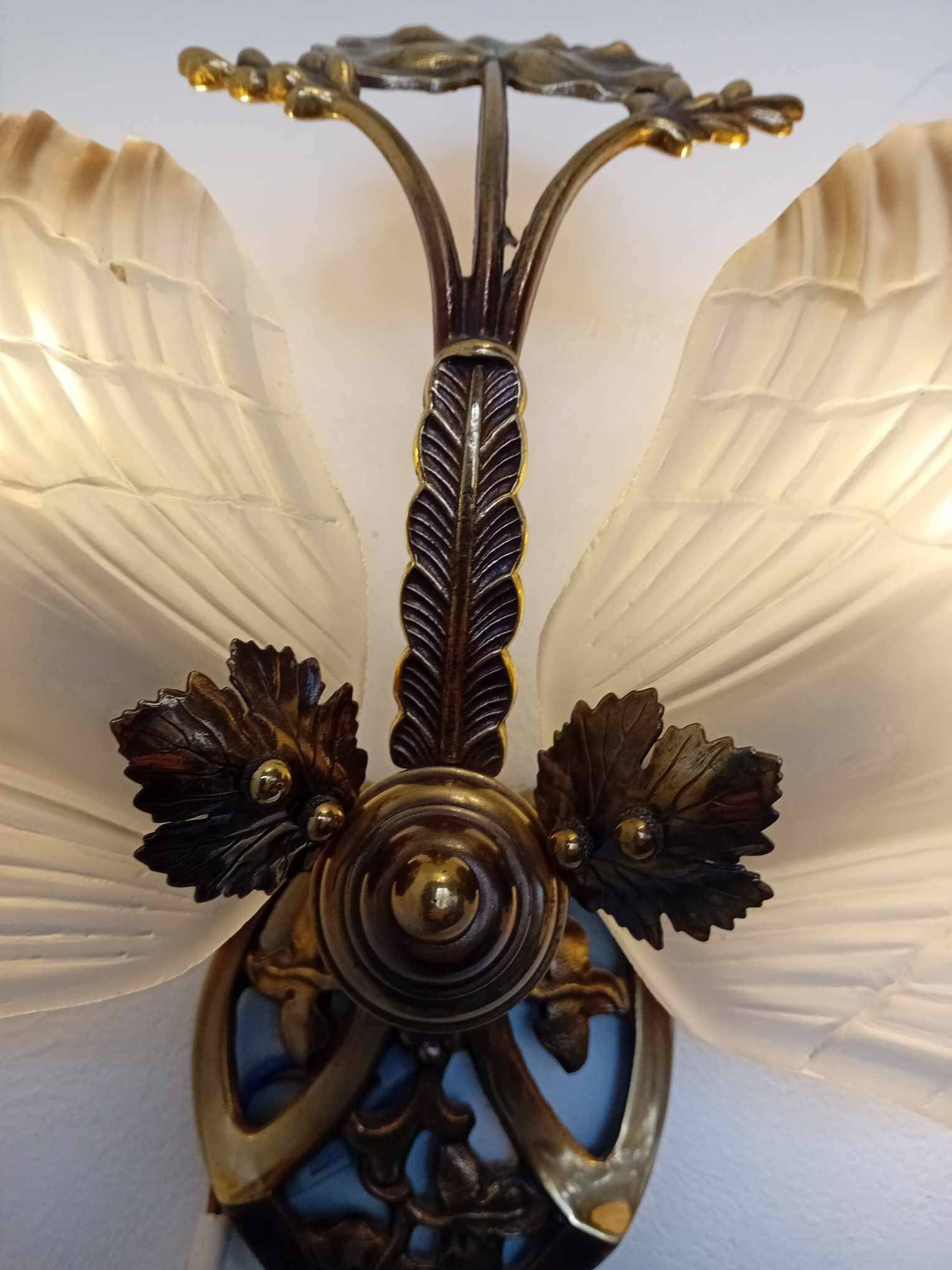 Hollywood Regency wall light, 60s/70s