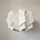 Rare large pendant from the mid-century, Le Klint style, Denmark, 1970