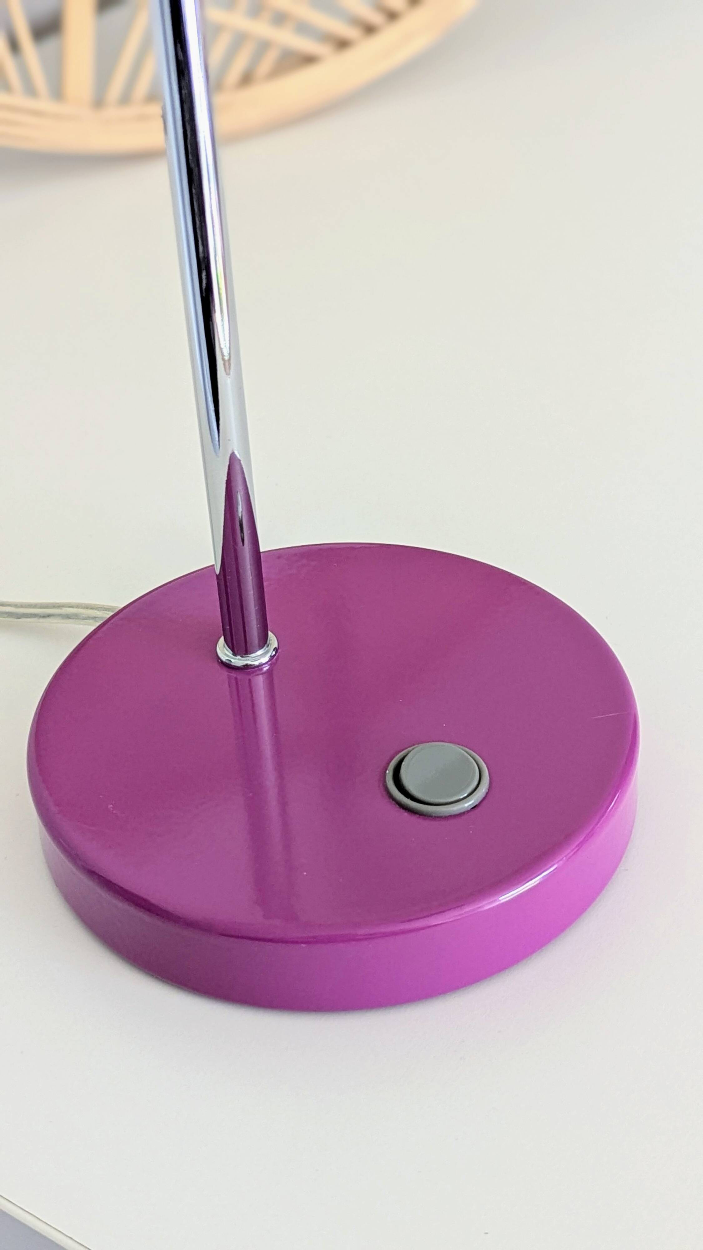 Purple eyeball lamp (L-0196)