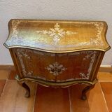 Florentine wooden chest of drawers