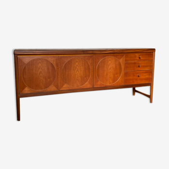 Enfilade scandinave Nathan Circle en teck