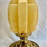 Antique Art Deco skyscraper ceiling chandelier