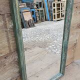Burmese teak mirror