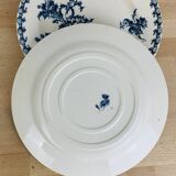 2 round dishes and 2 old Chardons model serving bowls by Gien