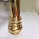 Bed gold brass