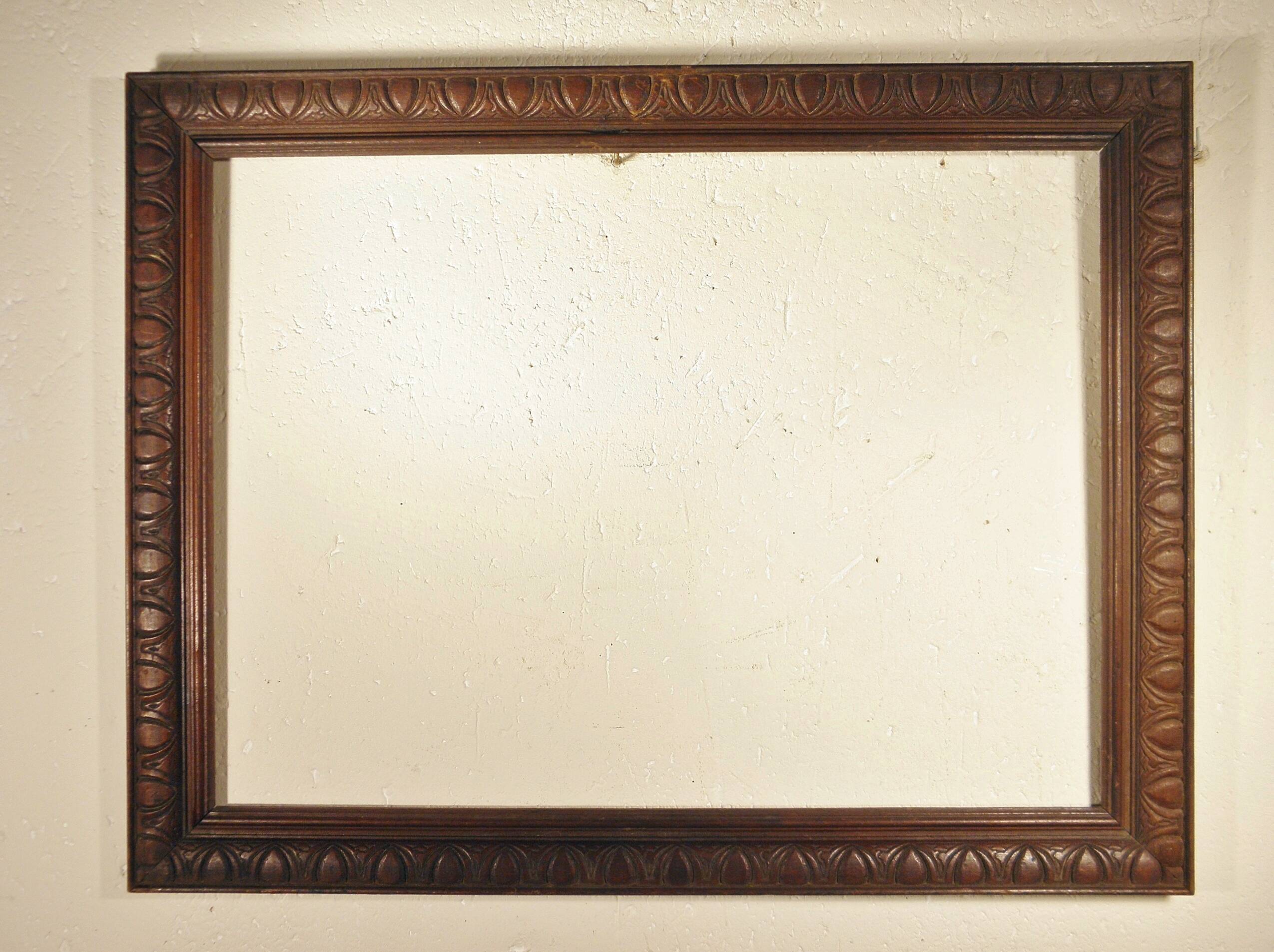 Old wooden frame 57 x 45