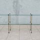 Large vintage metal and glass shop display shelf.
