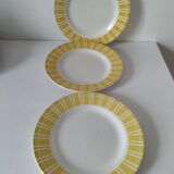 Digoin Sarreguemines plates model 9611