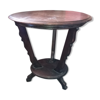 Pedestal side table