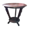 Pedestal side table