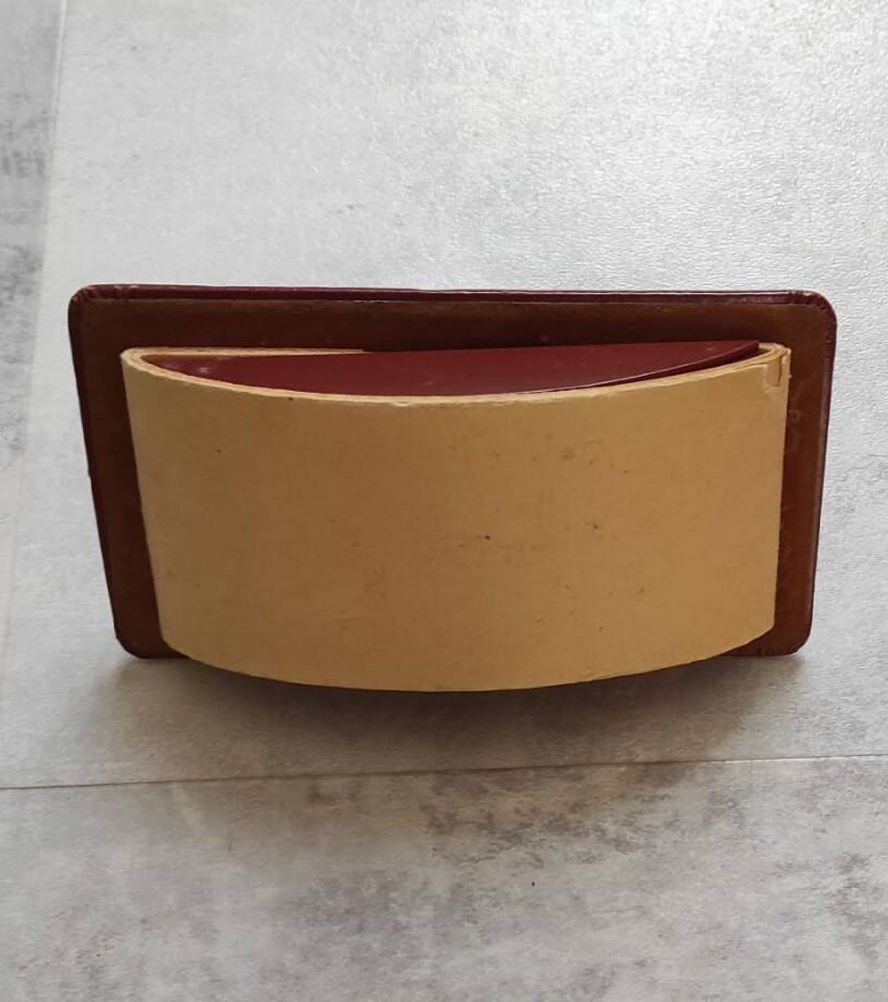 Parure de bureau cuir vintage