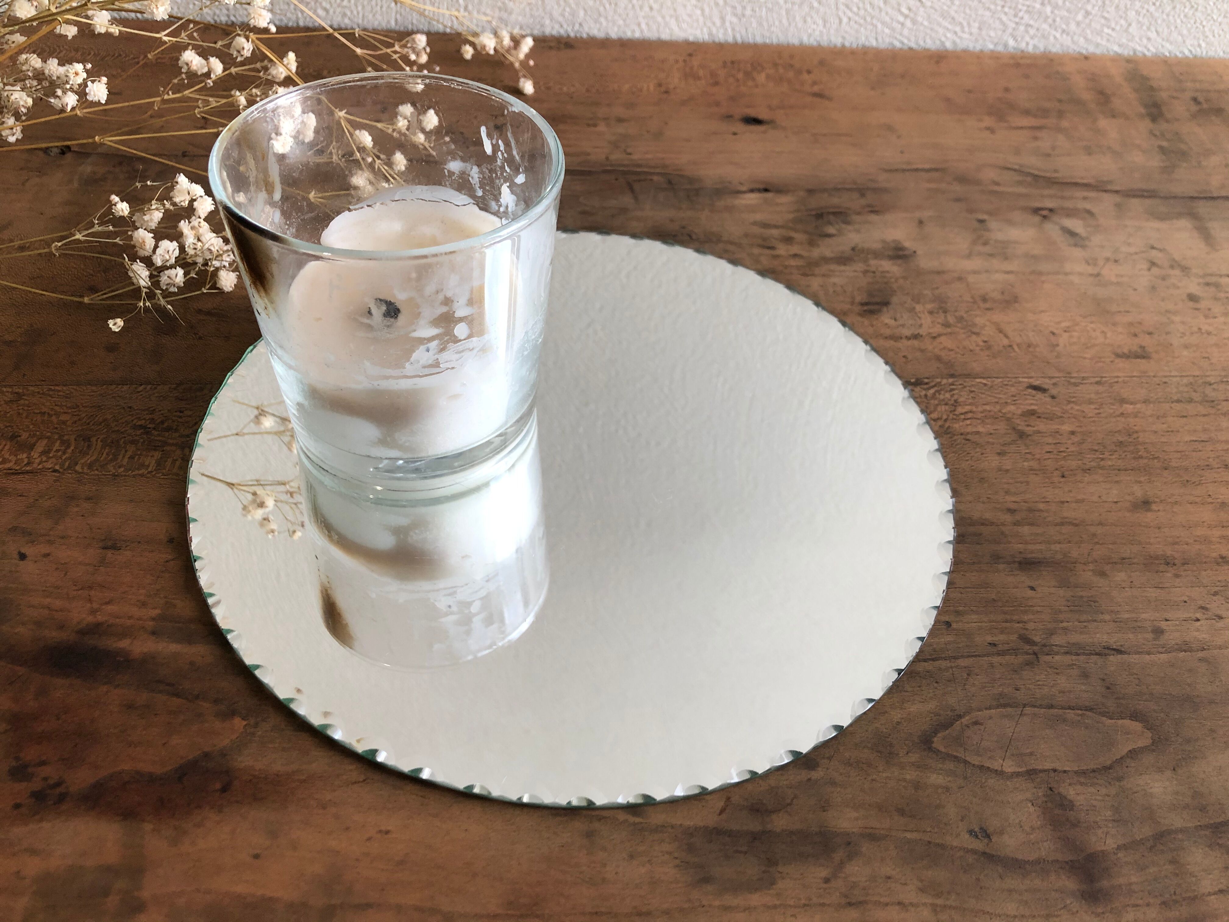 Bevelled mirror 20 cm