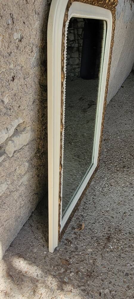 Late 19th century fireplace mirror