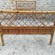 Bamboo and rattan bed