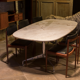 Table of Eames conference in marble, 1958