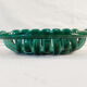 Fruit cup in openwork ceramic green
