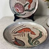 Daniel Etienne Vallauris ceramic plates