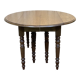 Louis Philippe style 8-foot mahogany table, beautifully made in the 1970s