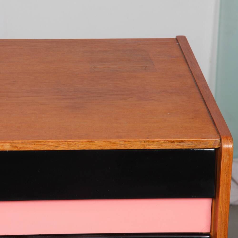Oak sideboard by Jiri Jiroutek, model U-460, 1960
