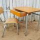 Desk and chair
