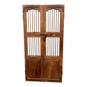Porte de patio en teck - birman