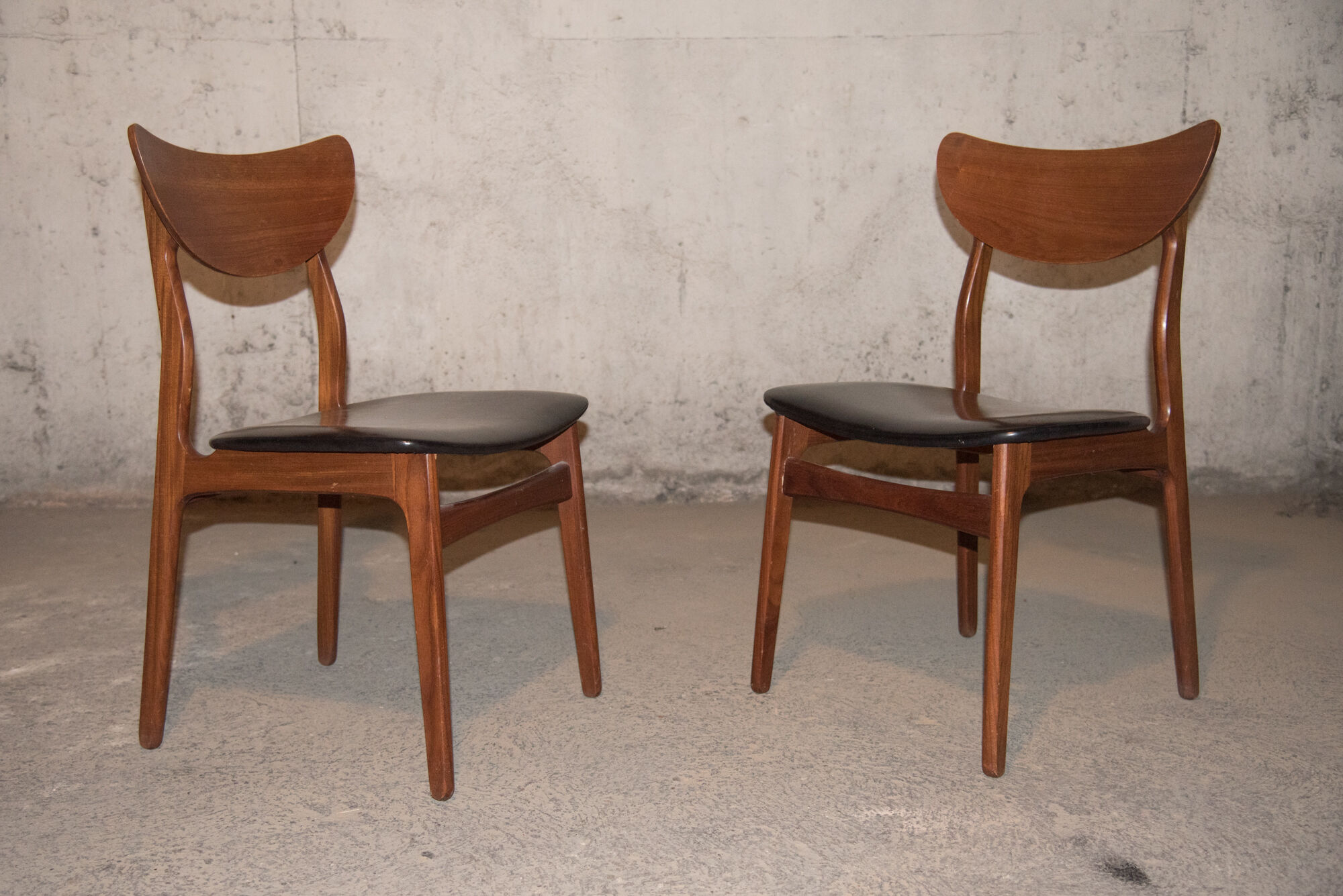 Series of 5 HP Hansen chairs for Mobelindustri