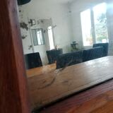 Piqué mercury mirror, 63x51 cm