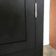 Parisian wardrobe or vintage wood closet, 50s