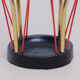 Brass umbrella stand, austria, 1950