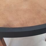 Walnut tripod table