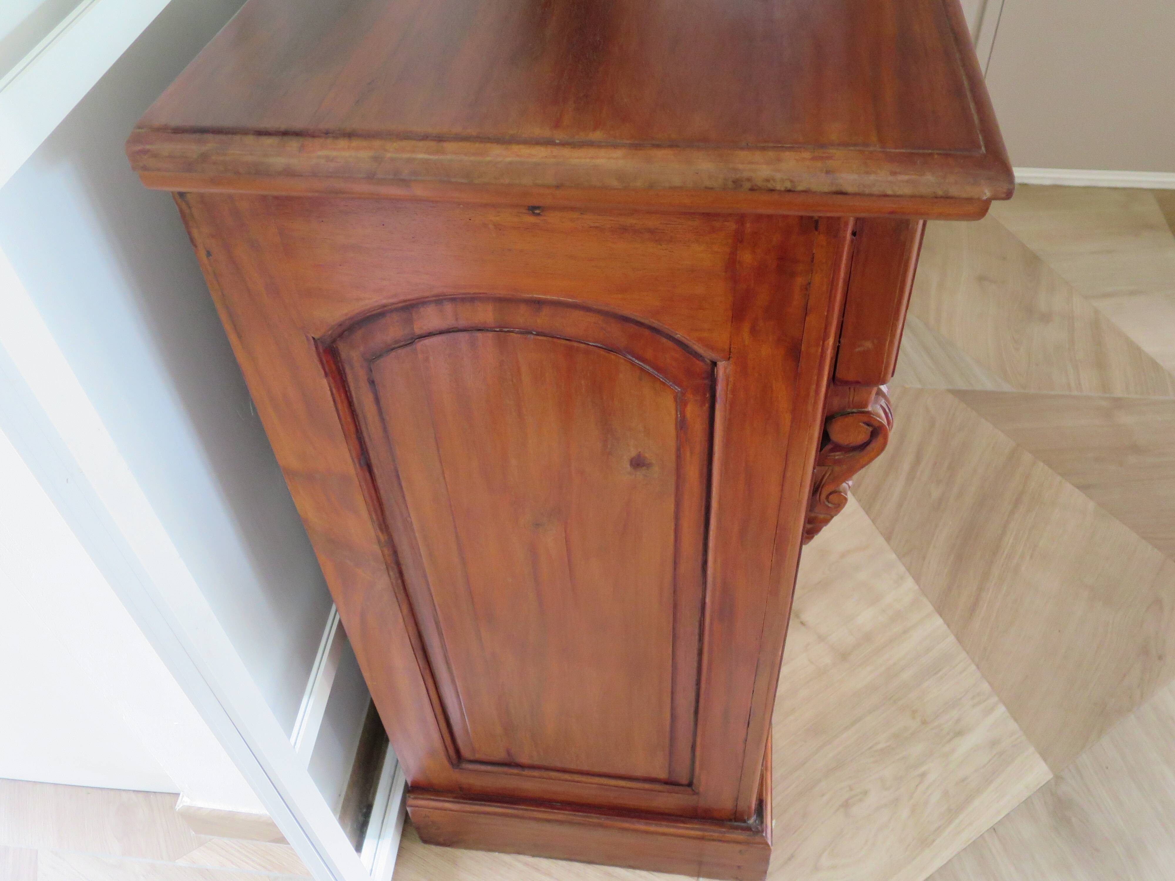 Rare mahogany buffet 2 doors-2 drawers - English style - Sideboard -Kareen Mausfield