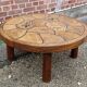 Table basse ronde 1960 circa