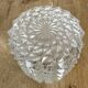 Vintage White Porcelain Wall Light, 1970s