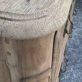 Louis XV chest of drawers in solid oak, late 18th century – Loire Valley
