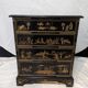 Asian chest of drawers in Chinese lacquer