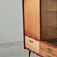 East German sideboard/glass cabinet from the 1960s
